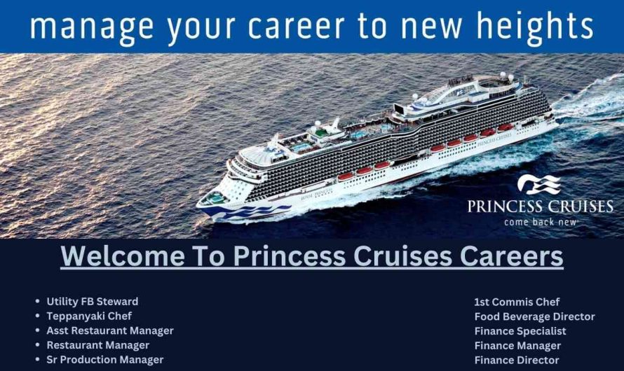 Princess Cruise Line Jobs Apply Now