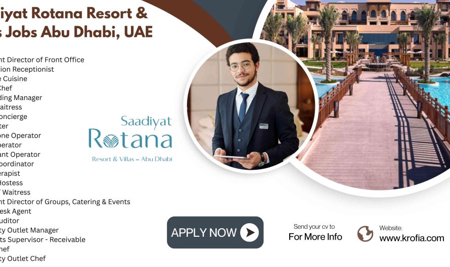 Saadiyat Rotana Resort & Villas Jobs Abu Dhabi, UAE