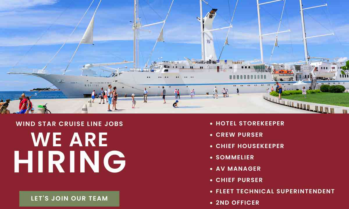 Wind Star Cruise Line Jobs