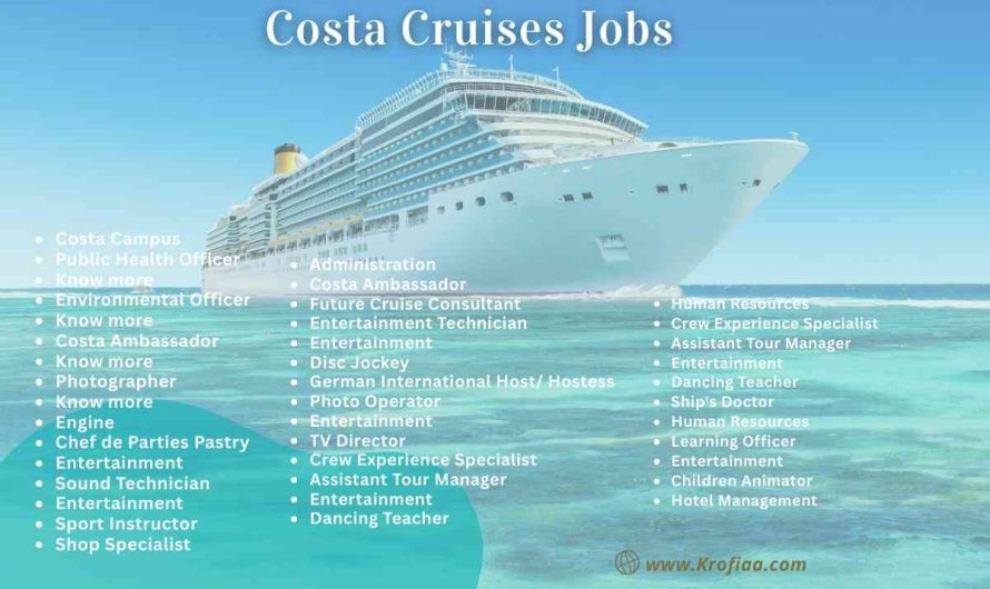 Costa Cruises Jobs