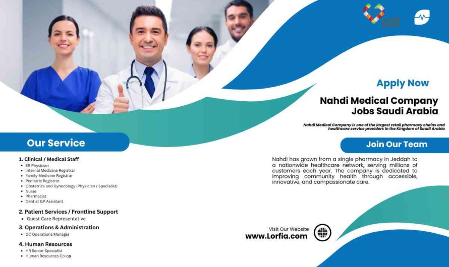 Nahdi Medical Company Jobs Saudi Arabia