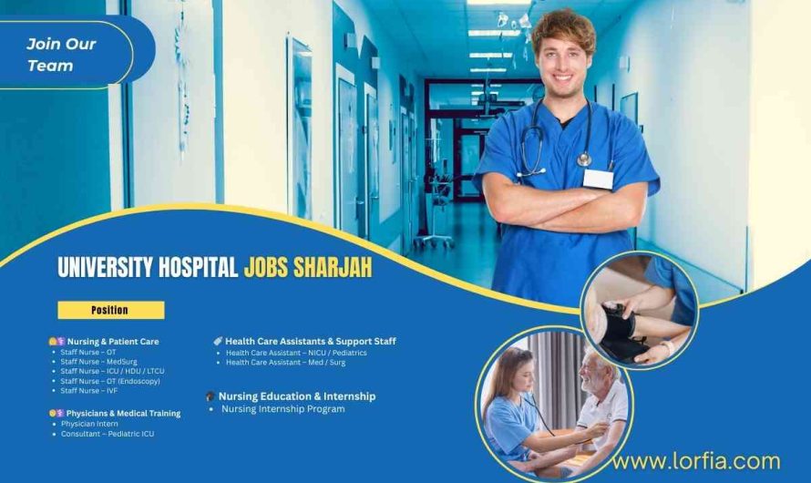 University Hospital Jobs Sharjah