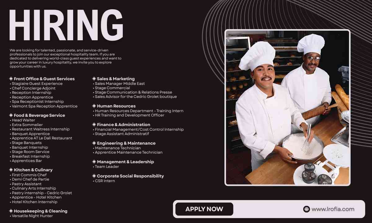 Le Meurice Hotels Luxury Hospitality Jobs France