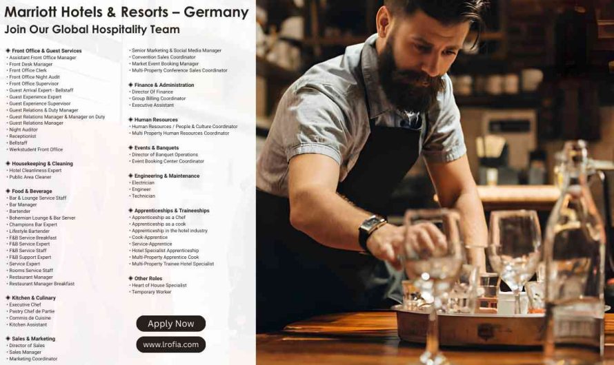 Marriott Hotels and Resorts Inspiring Careers Jobs Germany